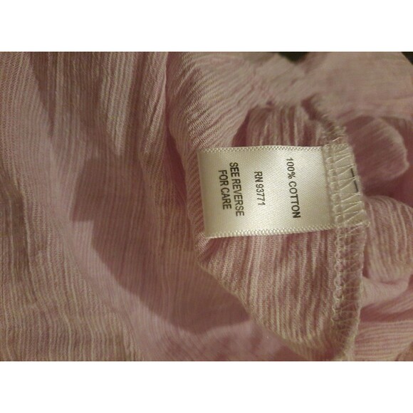 Dalin Lavender Cotton Blouse – Women’s Size M – Light Purple Casual Top - Picture 6 of 6